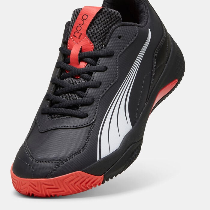 PUMA Men's NOVA Smash Padel Shoes Grey PUMA Men's NOVA Smash Padel Shoes Grey image number 4
