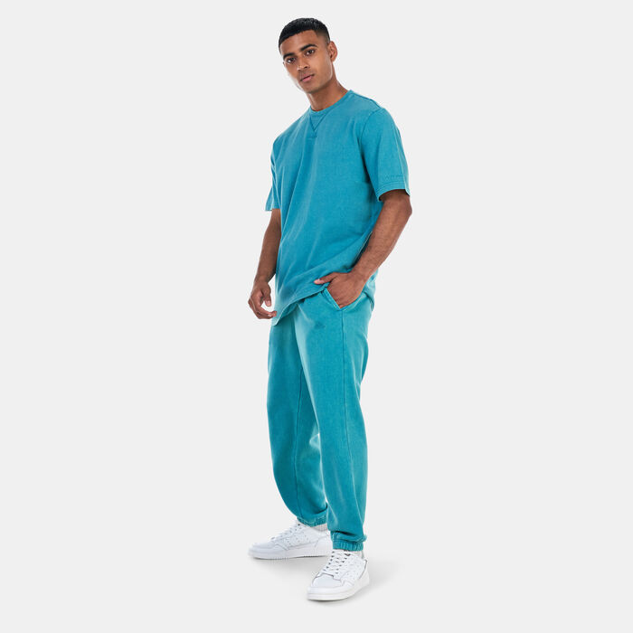 adidas Men's All SZN Garment Wash Joggers Green adidas Men's All SZN Garment Wash Joggers Green image number 2