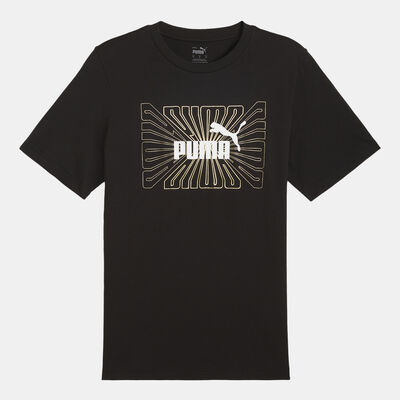 PUMA Men's Graphics Foil T-Shirt Black