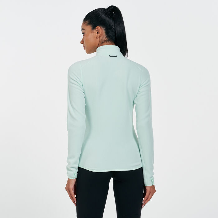 The North Face Women's 100 Glacier Fleece Jacket Green The North Face Women's 100 Glacier Fleece Jacket Green image number 1