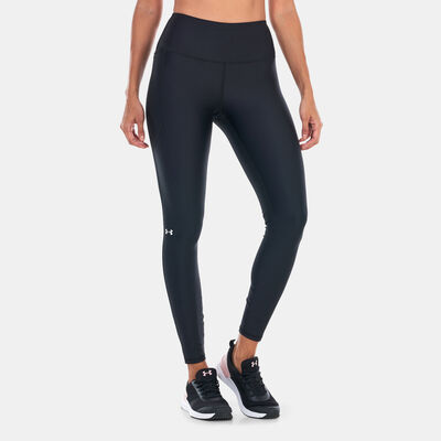 Under Armour Women's HeatGear® Evolved Graphic Leggings Black Under Armour Women's HeatGear® Evolved Graphic Leggings Black