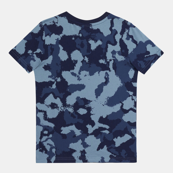 PUMA Kids' Alpha Graphic T-Shirt Blue PUMA Kids' Alpha Graphic T-Shirt Blue image number 1