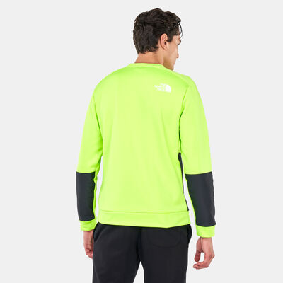 The North Face Men's MA Crew Fleece Sweatshirt Green The North Face Men's MA Crew Fleece Sweatshirt Green