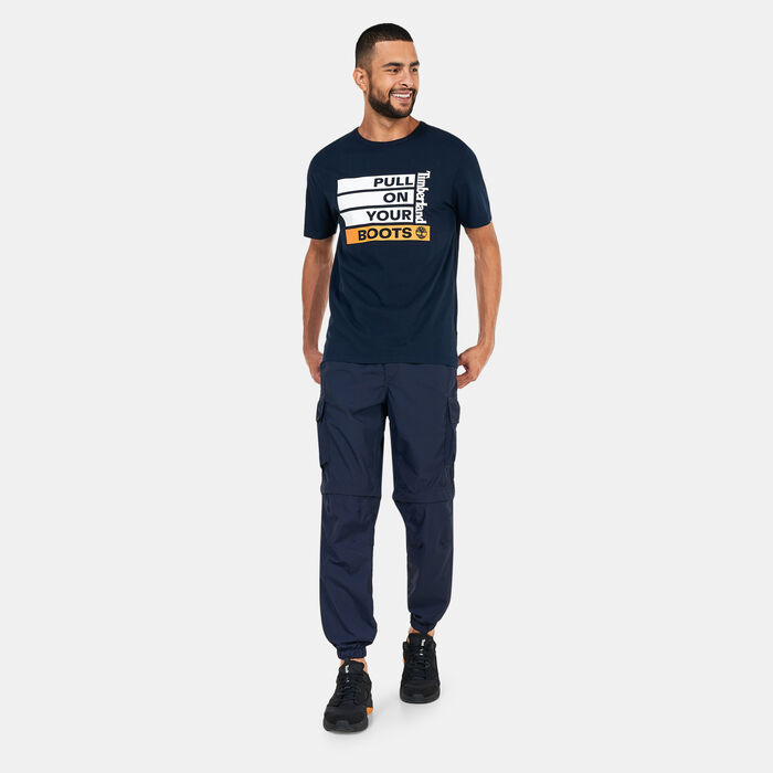 Timberland Men's Earth Day EK+ T-Shirt Blue Timberland Men's Earth Day EK+ T-Shirt Blue image number 2