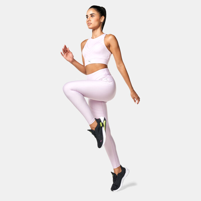 PUMA Women's RUN ULTRAFORM Leggings Pink image number 2