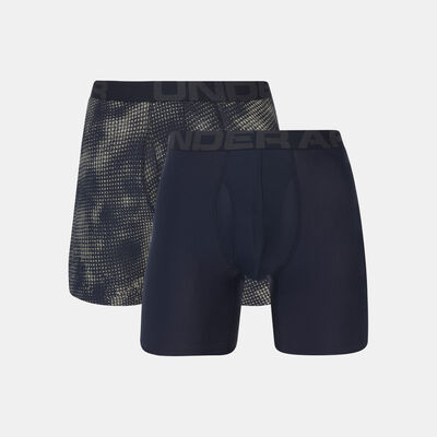 Under Armour Men's Tech™ 6-Inch Boxerjock® Boxers (2 Pack) Green