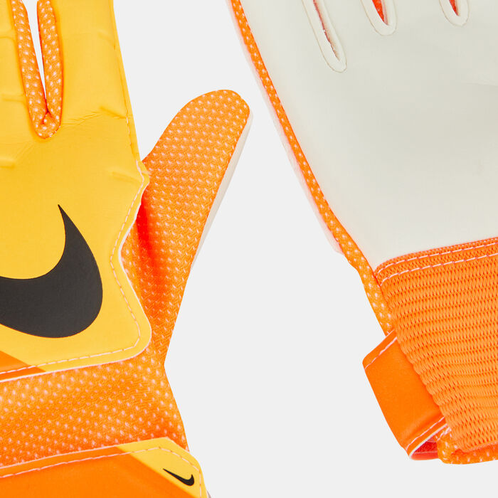 Nike Kids' Goalkeeper Match Football Gloves Orange image number 2