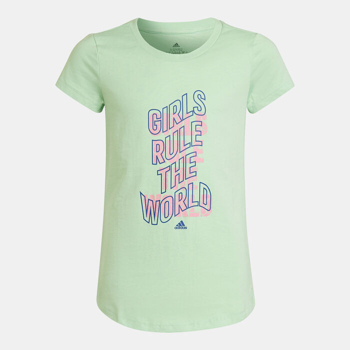 adidas Kids' G PWR GT T-Shirt Green image number 0