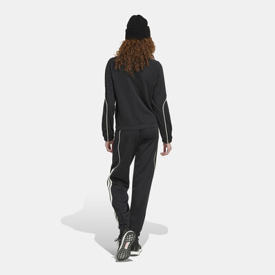 adidas Women's Stadium Tracksuit Black