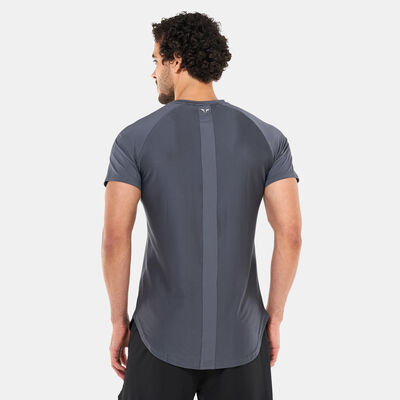 SQUATWOLF Men's Limitless Razor T-Shirt Grey