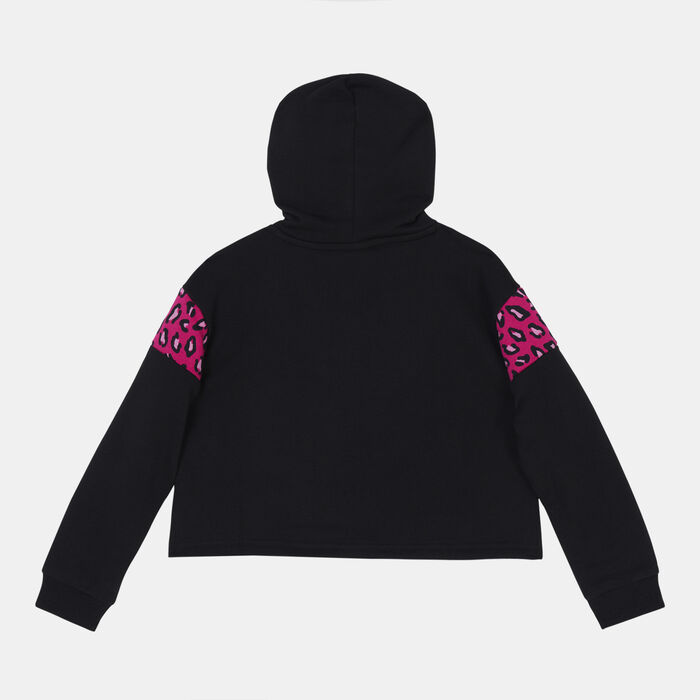 PUMA Kids' Classics Summer Roar Hoodie Black PUMA Kids' Classics Summer Roar Hoodie Black image number 1