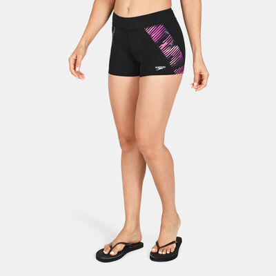 Speedo Women's Sports Bike Shorts Black