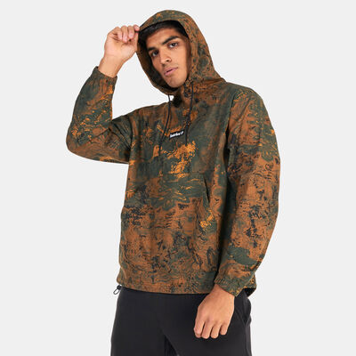 Timberland Men's Printed Lightweight Ripstop Anorak Jacket Multi