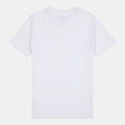 New Balance Kids' Small Logo Zip Hoodie White