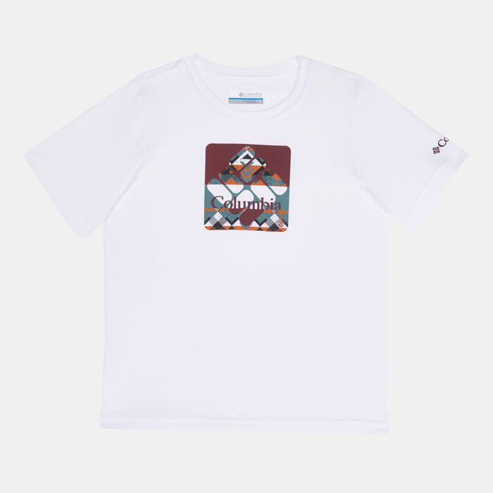 Columbia Kids' Basin Ridge™ Graphic T-Shirt White Columbia Kids' Basin Ridge™ Graphic T-Shirt White image number 0
