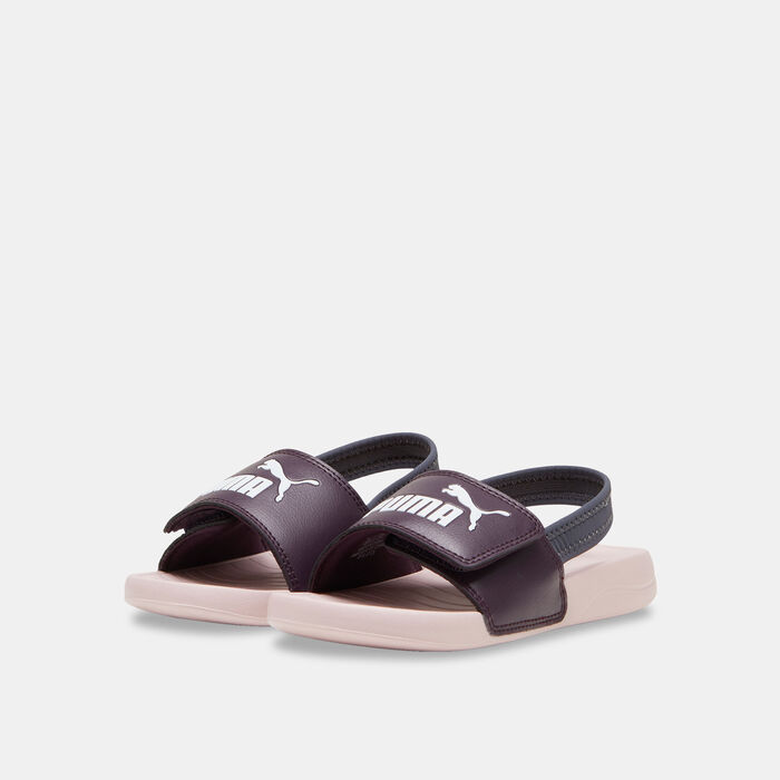 PUMA Kids' Popcat 20 Backstrap Sandals Purple PUMA Kids' Popcat 20 Backstrap Sandals Purple image number 0