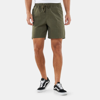 Vans Men's Range Relaxed Elastic Shorts Green Vans Men's Range Relaxed Elastic Shorts Green