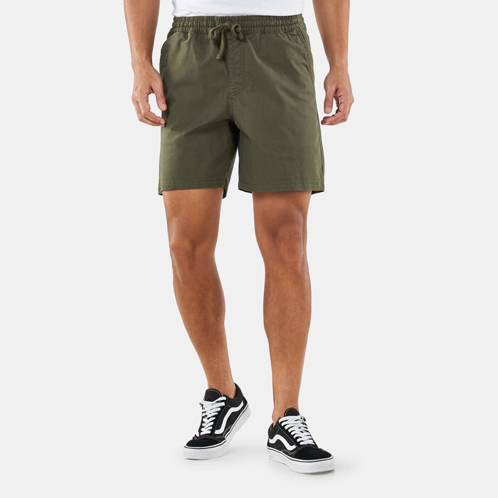 Vans Men's Range Relaxed Elastic Shorts Green Vans Men's Range Relaxed Elastic Shorts Green image number 0