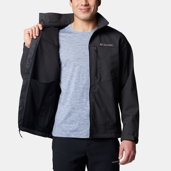 Columbia Men's Cruiser Valley II Softshell Hiking Jacket Black Columbia Men's Cruiser Valley II Softshell Hiking Jacket Black image number 4