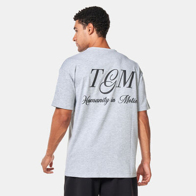 The Giving Movement Printed T-Shirt Grey