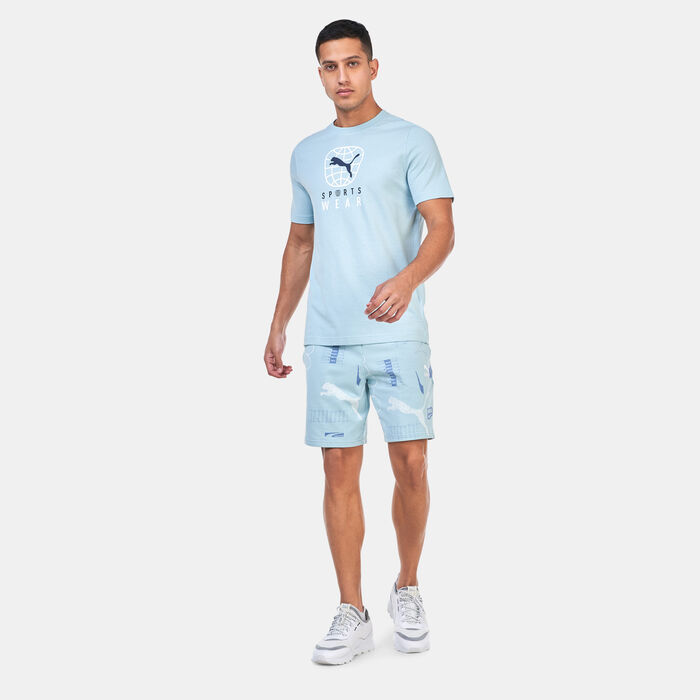 PUMA Men's Better Sportswear T-Shirt Blue PUMA Men's Better Sportswear T-Shirt Blue image number 2