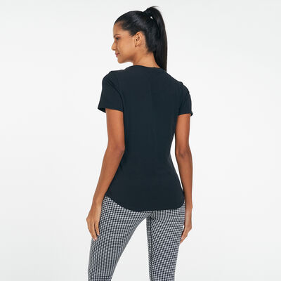 Nike Women's Dri-FIT UV One Luxe T-Shirt Black