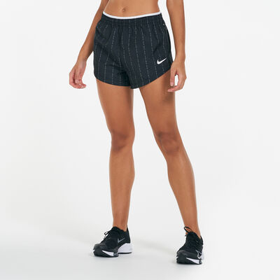 Nike Women's Dri-FIT Tempo Luxe Icon Clash Running Shorts Black