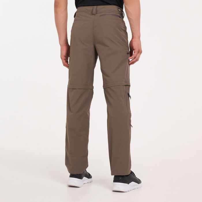 The North Face Men's Exploration Convertible Pants Brown The North Face Men's Exploration Convertible Pants Brown image number 1