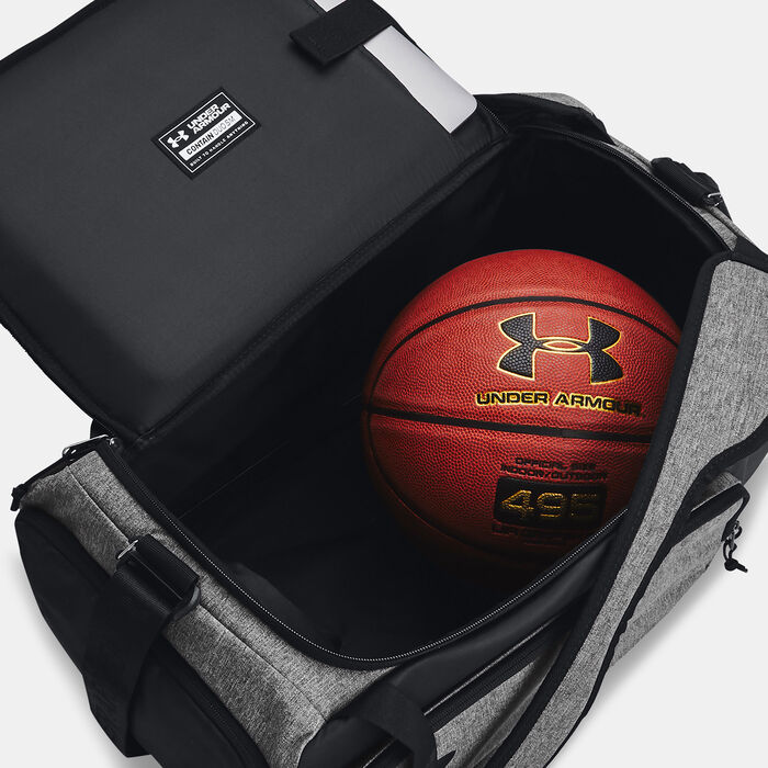 Under Armour Contain Duo Backpack Duffle Bag Grey image number 3