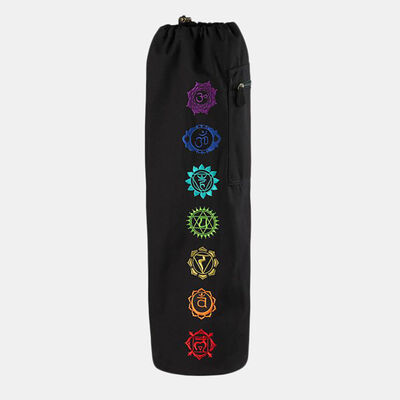 Gaiam Embroidered Chakra Yoga Mat Bag Multi Gaiam Embroidered Chakra Yoga Mat Bag Multi