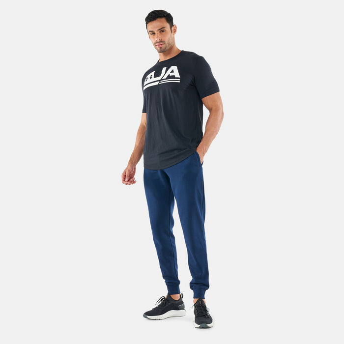 Under Armour Men's UA Rival Fleece Sweatpants Blue image number 2