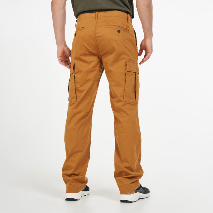 Timberland Men's Squam Lake Twill Straight Cargo Pants yellow Timberland Men's Squam Lake Twill Straight Cargo Pants yellow image number 1