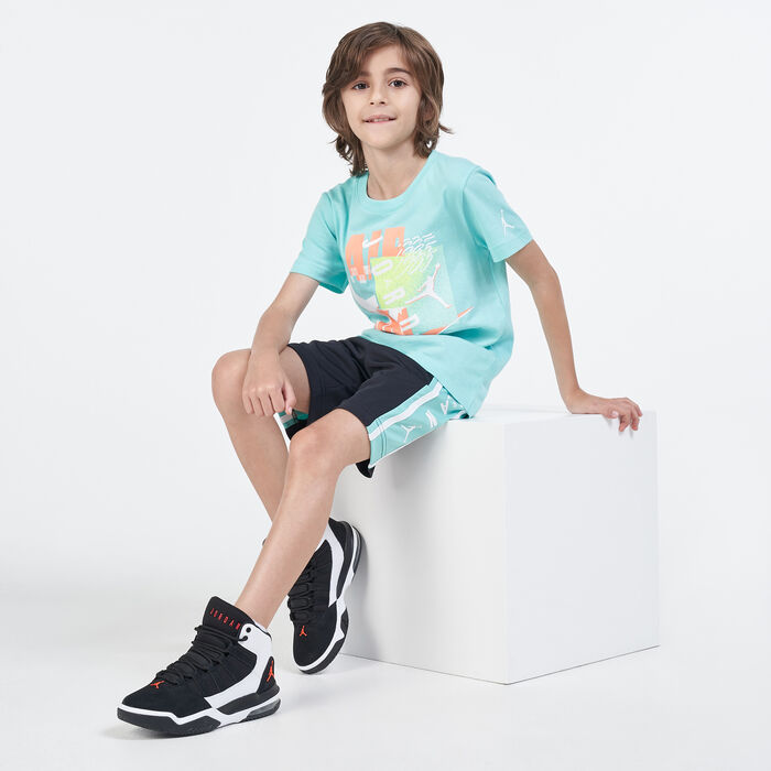 Nike Kids' Post Up T-Shirt Green Nike Kids' Post Up T-Shirt Green image number 2