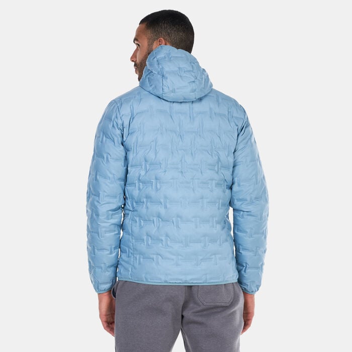 Columbia Men's Delta Ridge™ Down Hooded Jacket Blue Columbia Men's Delta Ridge™ Down Hooded Jacket Blue image number 3