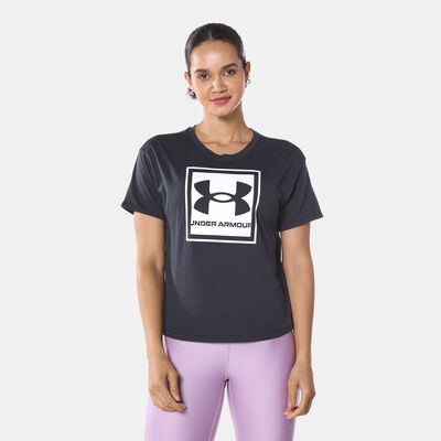 Under Armour Women's UA Live Glow Graphic T-Shirt Black