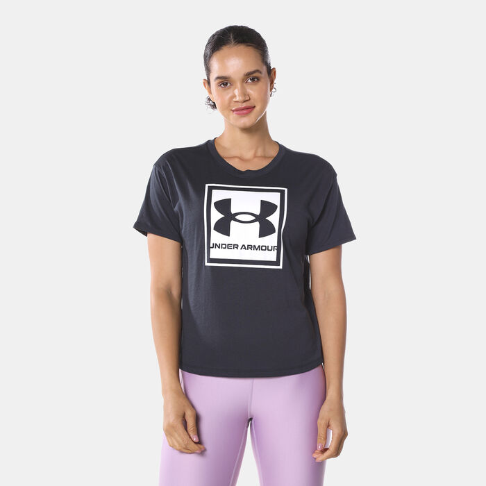 Under Armour Women's UA Live Glow Graphic T-Shirt Black image number 0