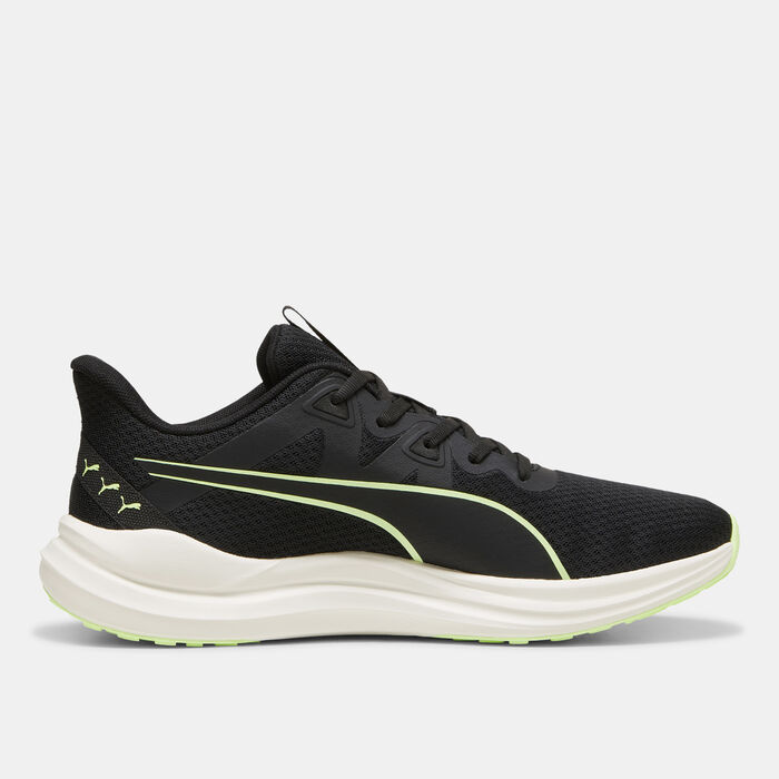 PUMA Men's Reflect Lite Running Shoes Black PUMA Men's Reflect Lite Running Shoes Black image number 2