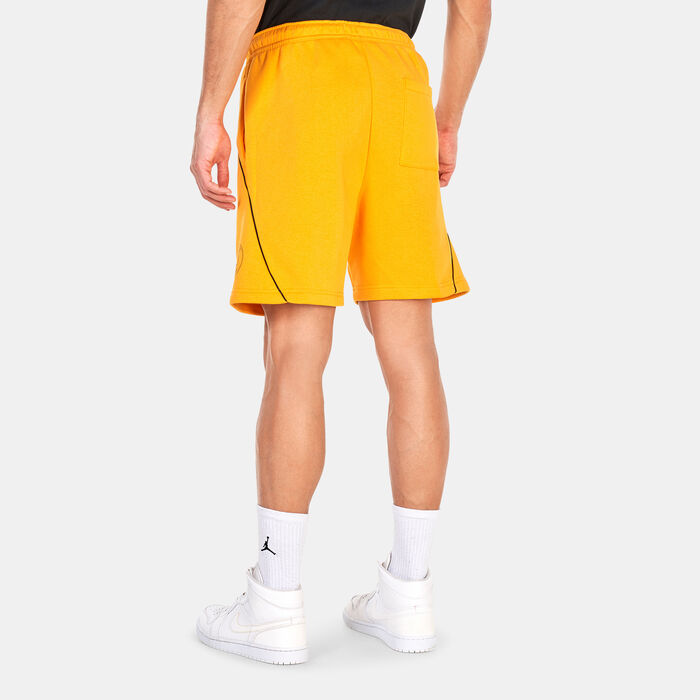 Jordan Men's Paris Saint-Germain Fleece Shorts Orange image number 1