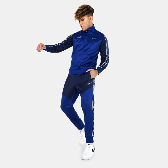 Nike Men's Sportswear Repeat Joggers Blue Nike Men's Sportswear Repeat Joggers Blue image number 2