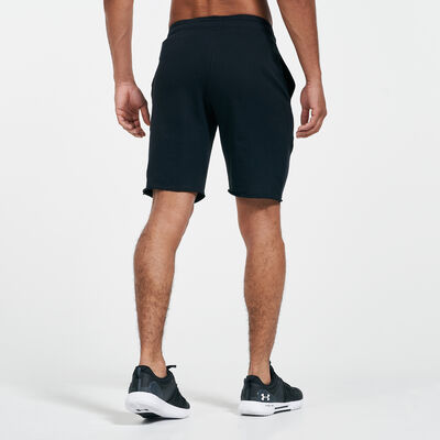 Under Armour Men's Project Rock Terry Shorts Black Under Armour Men's Project Rock Terry Shorts Black