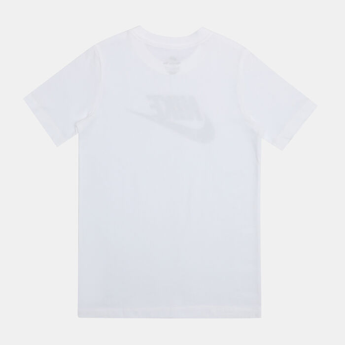 Nike Kids' Sportswear Camo Futura T-Shirt White Nike Kids' Sportswear Camo Futura T-Shirt White image number 1