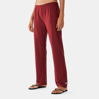 Speedo Women's Modest Deluxe Swimming Pants White