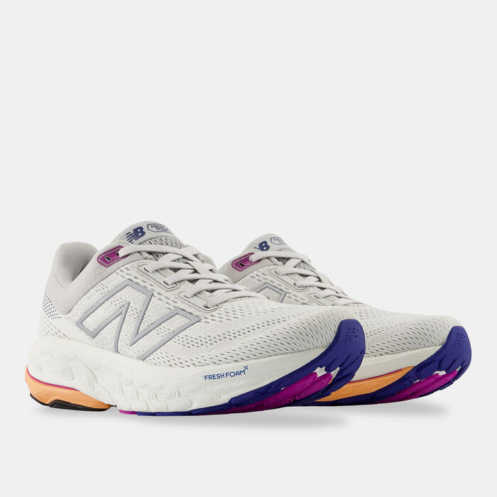 New Balance Women's Fresh Foam X 860v14 Running Shoes Grey image number 2