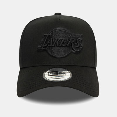 New Era Men's NBA Los Angeles Lakers Monochrome E-Frame Cap Black