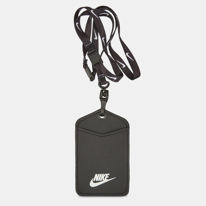 Nike Lanyard ID Badge Black Nike Lanyard ID Badge Black image number 1