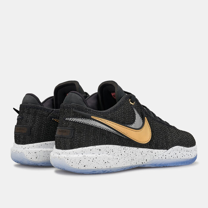 Nike Men's LeBron XX Basketball Shoe Black Nike Men's LeBron XX Basketball Shoe Black image number 3