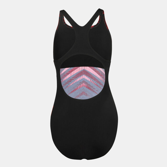 Speedo Women's Digital Placement Medalist Swimsuit Black Speedo Women's Digital Placement Medalist Swimsuit Black image number 1
