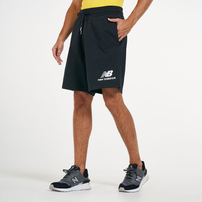 New Balance Men's Essentials Stacked Logo Shorts in Qatar | SSS