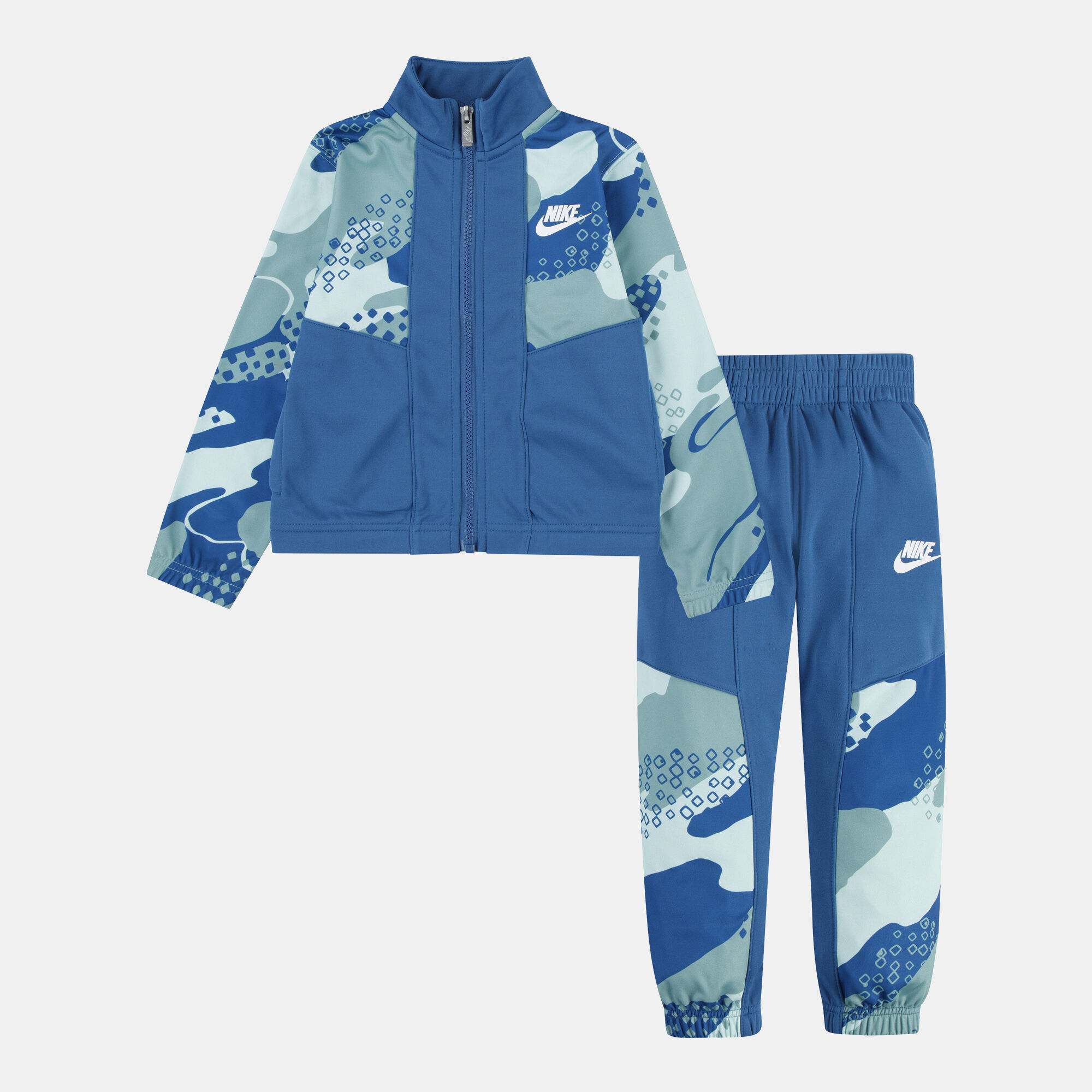 Nike camo tracksuit junior sales