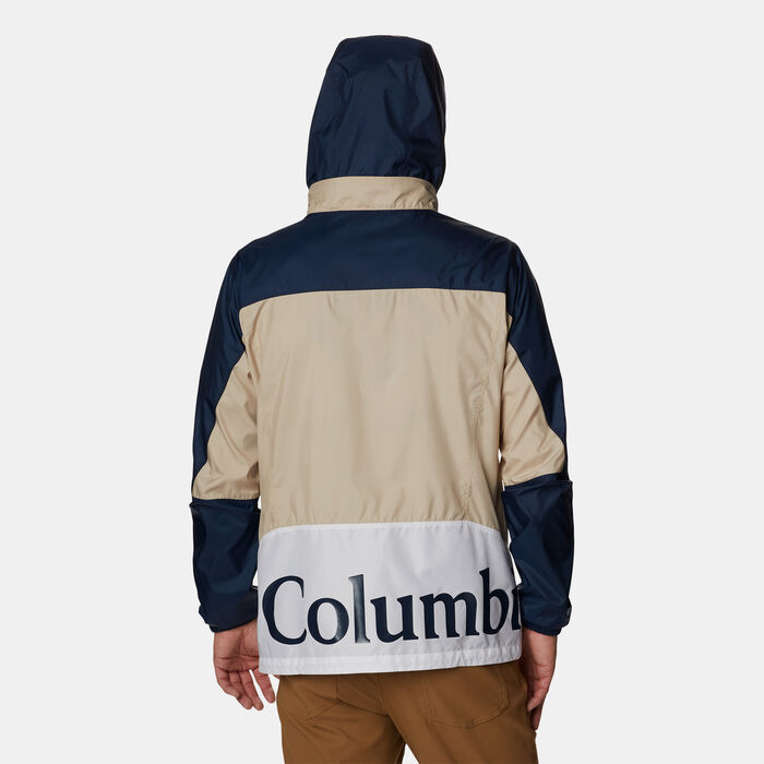 Columbia Men's Point Park™ Windbreaker Jacket White Columbia Men's Point Park™ Windbreaker Jacket White image number 1